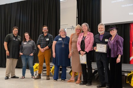 Members of Kingsville's Migration Festival Committee are Honoured during a Volunteer Appreciation Event