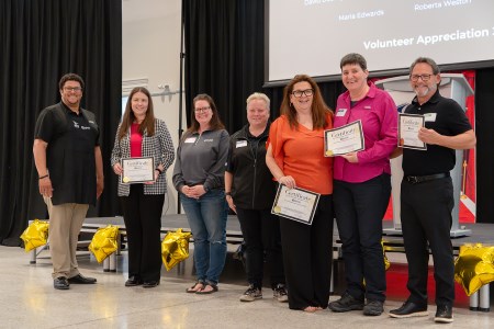 Members of the Kingsville BIA are honoured during a Volunteer Appreciation Night
