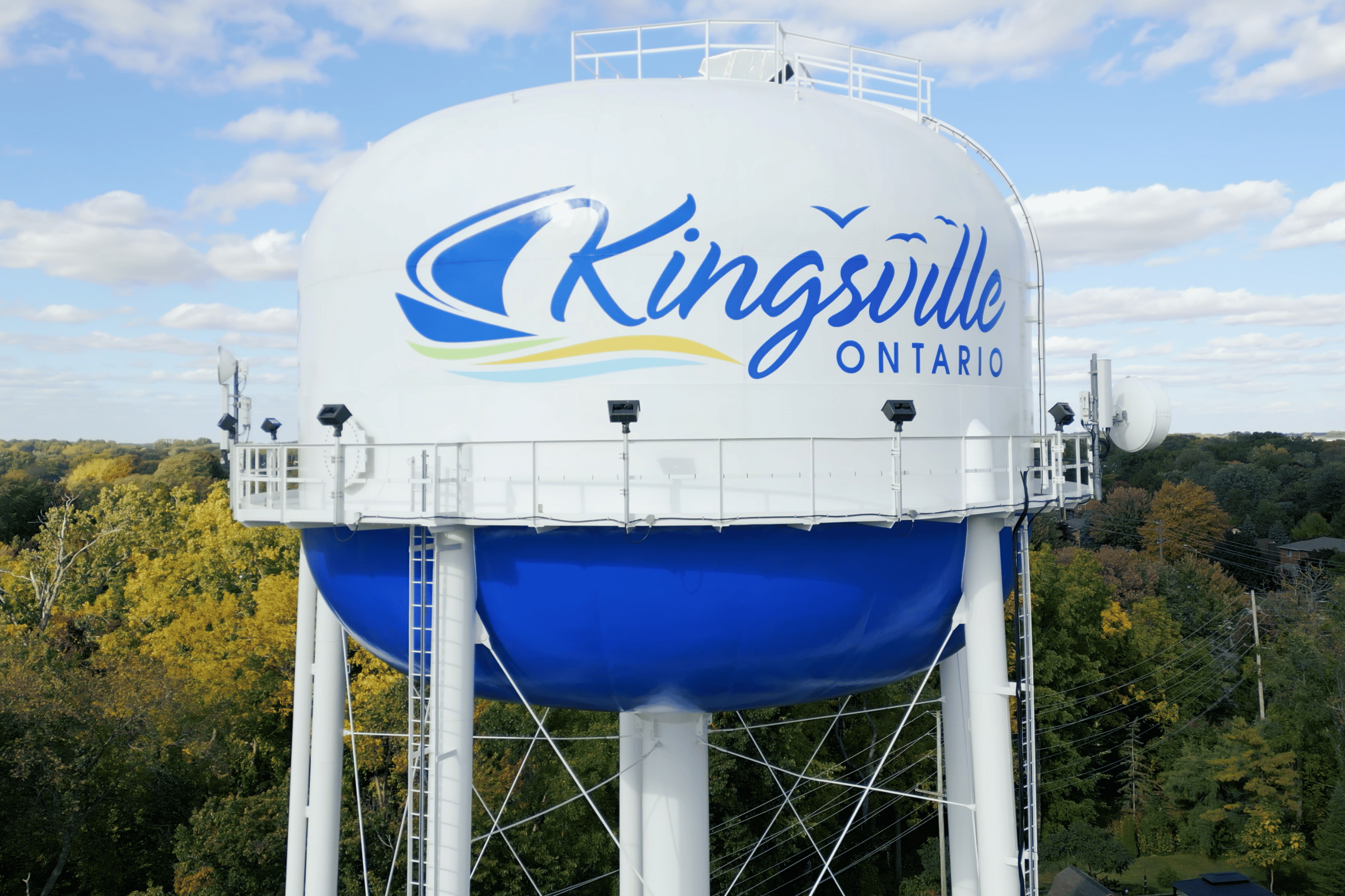 Kingsville's water tower